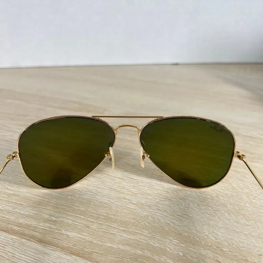 Ray-Ban RB3025 Aviator Large Metal 112/69 Sunglasses FRAMES ONLY 58-14
